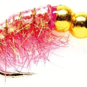 Fulling Mill Nymphe - Depth Charge Golden Bomb pink-