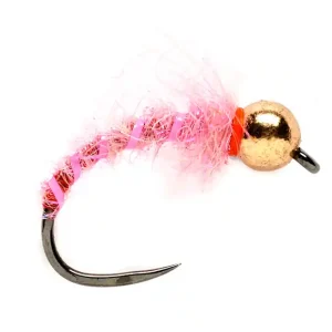 Fulling Mill Nymphe - KJ Grayling Pinky Barbless-