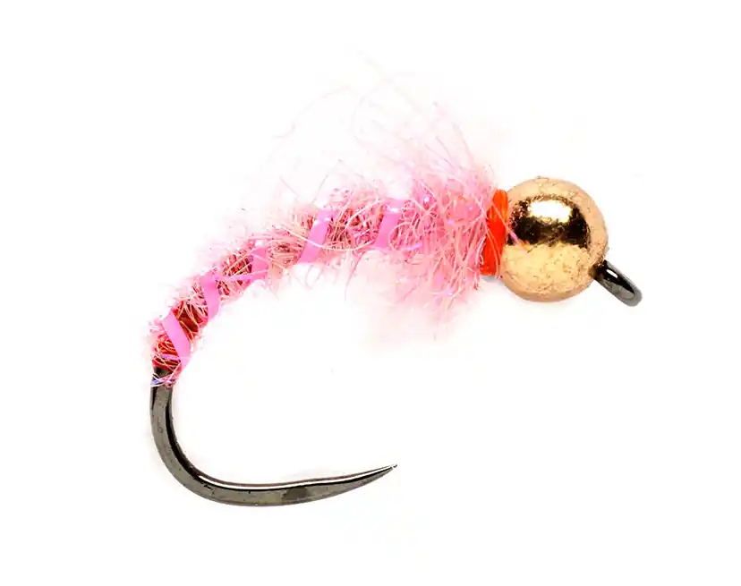 Fulling Mill Nymphe - KJ Grayling Pinky Barbless-