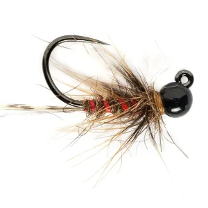 Fulling Mill Nymphe - Tungsten KJ Hot Rib Hare's Ear Jig Barbless-
