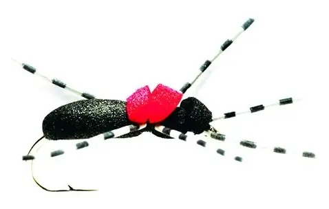 Fulling Mill Trockenfliege - Hi Vis Black Foam Ant-