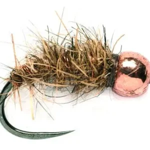 Fulling Mill Nymphe - Hare's Ear Copper Tungsten Barbless-