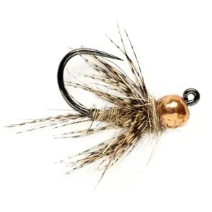 Fulling Mill Nymphe - Tungsten KJ March Brown Jig Barbless-