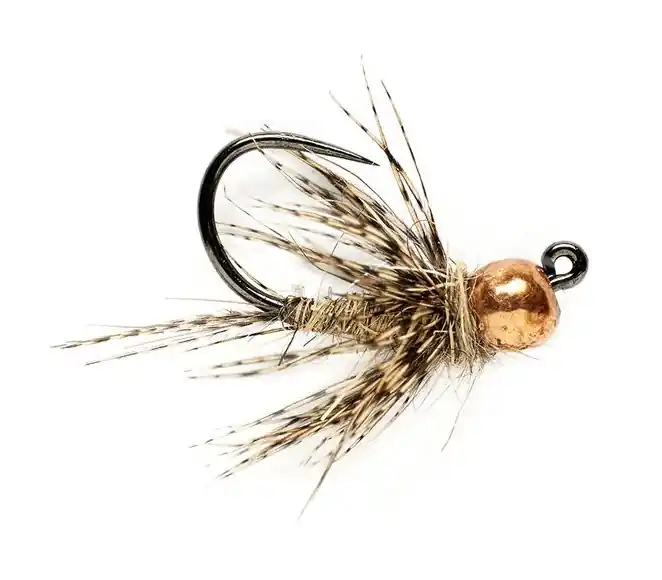 Fulling Mill Nymphe - Tungsten KJ March Brown Jig Barbless-