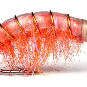 Guideline Meerforellenfliege - UV Gammarus orange-