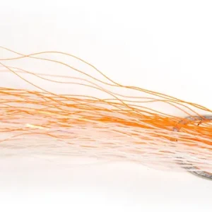 Guideline Streamer - Jiggy Fly orange/white-