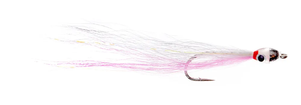 Guideline Streamer - Jiggy Fly pink/white-