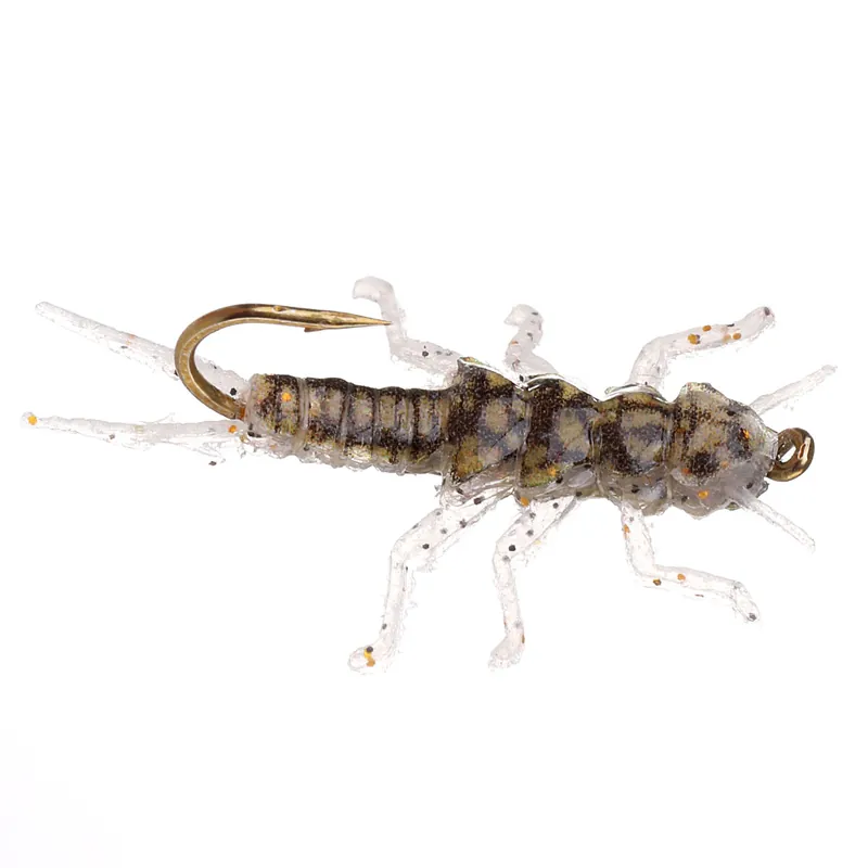 Vania Realistic Stonefly Jig Nymph tan-