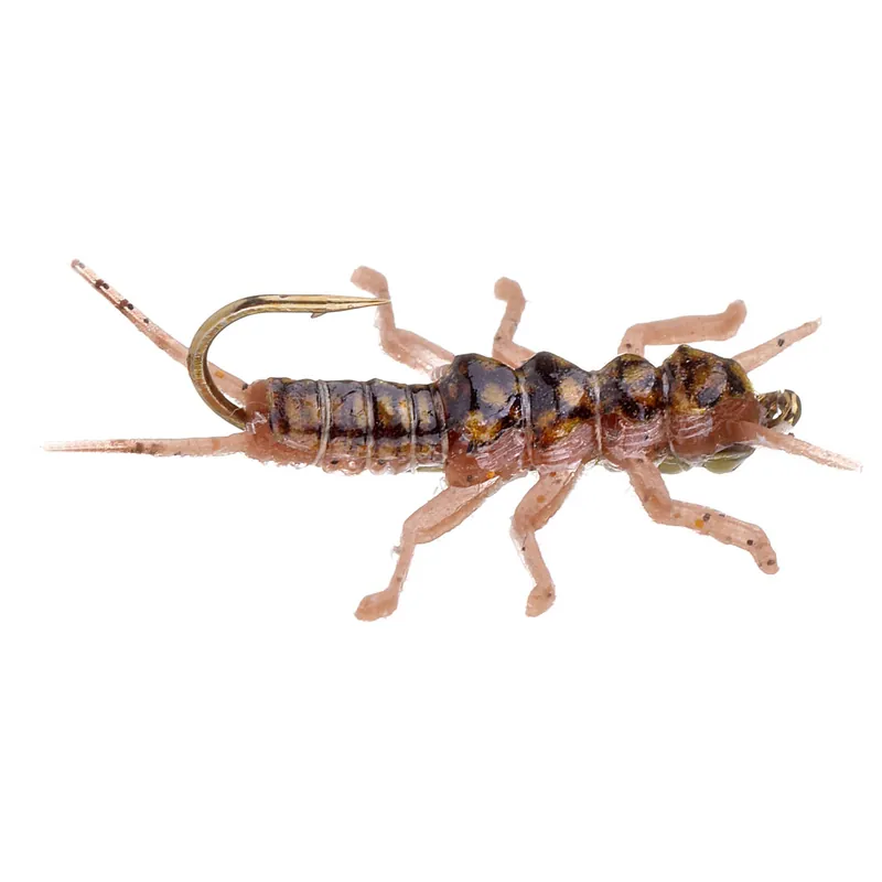 Vania Realistic Stonefly Jig Nymph brown-