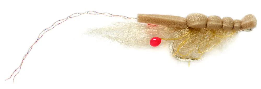 Fulling Mill Salzwasserfliege - Shrimp Gurgler tan-