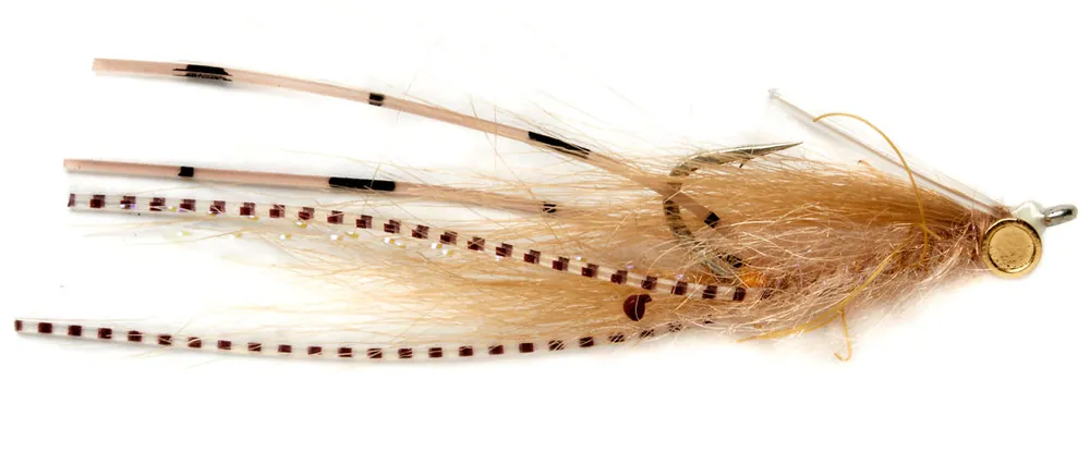 Fulling Mill Salzwasserfliege - Sydney's Shrimp tan-