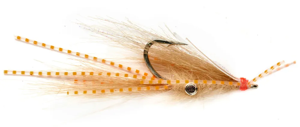 Fulling Mill Salzwasserfliege - Squimp Shrimp orange-