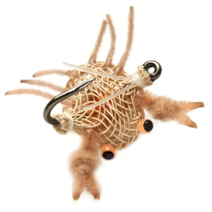 Fulling Mill Salzwasserfliege - Trigger Flexo Crab Weedless tan-