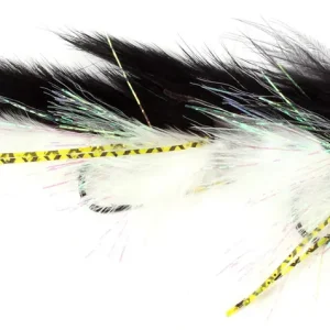Guideline Streamer - Scull Bunker Zonker black/white-