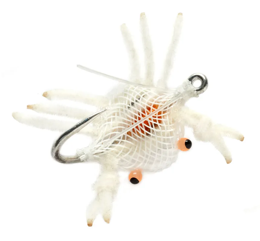 Fulling Mill Salzwasserfliege - Flexo Crab Weedless white-