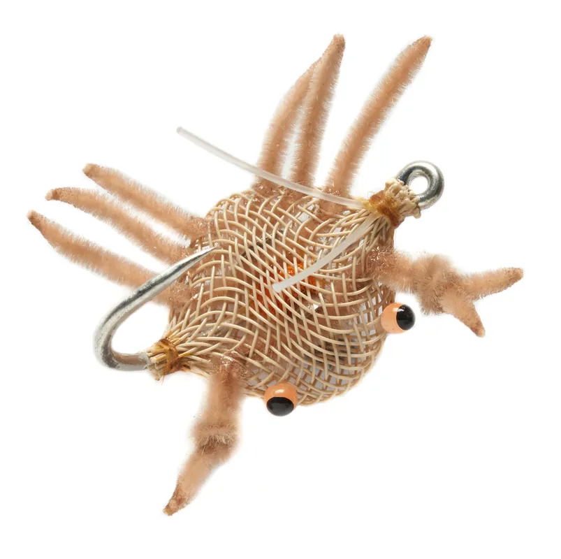 Fulling Mill Salzwasserfliege - Flexo Crab Weedless tan-