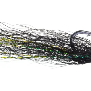 Fulling Mill Salzwasserfliege Clouser Minnow Black #6-