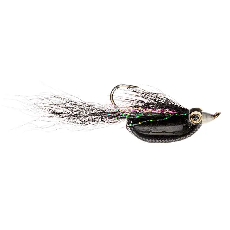 Catchy Flies Streamer - CF102 UH Rattler Black-