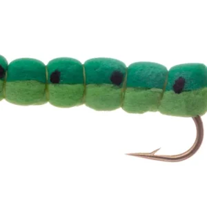 Vania Realistic Green Caterpillar Trockenfliege-
