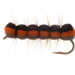 Vania Realistic Brown Caterpillar Trockenfliege-