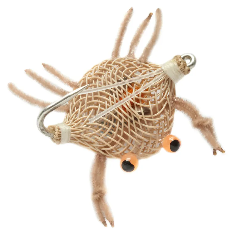 Fulling Mill Salzwasserfliege - Micro Flexo Crab Weedless tan-