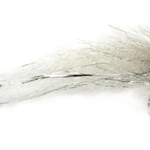 Fulling Mill Streamer - Salty Mullet grey & white-