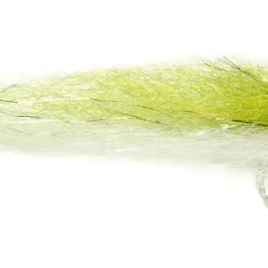 Fulling Mill Streamer - Salty Mullet olive & white-