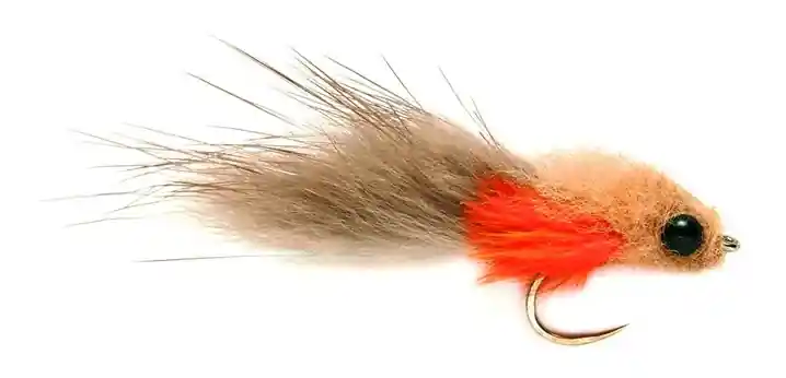Fulling Mill Streamer - Tan Scully Zonker-