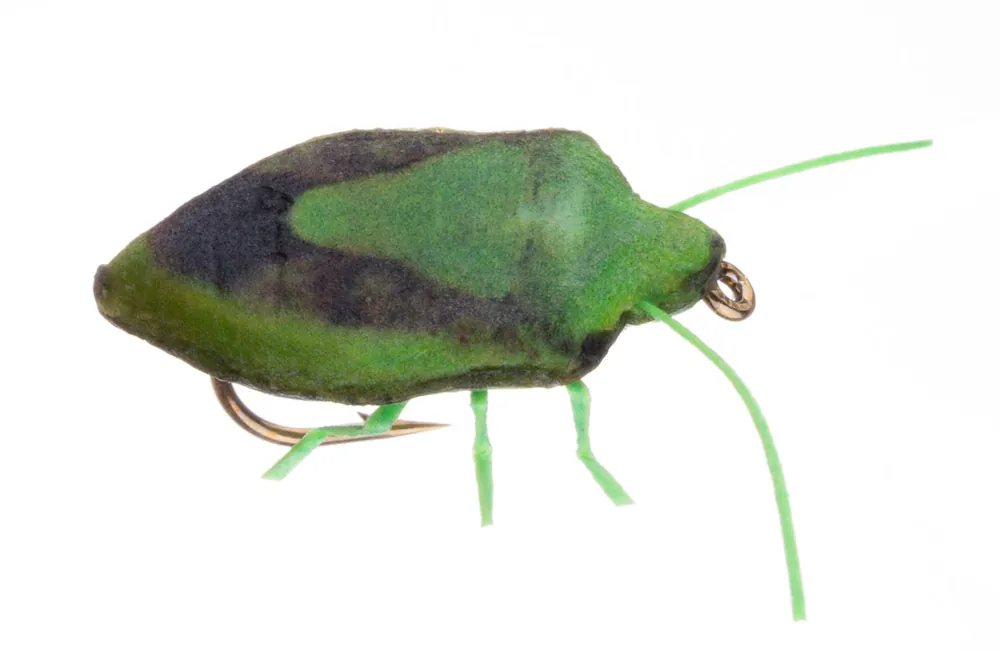 Vania Realistic Stink Bug Trockenfliege green-