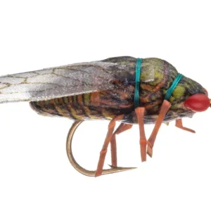 Vania Realistic Trout Cicadia Soft Leg Dryfly Trockenfliege olive-