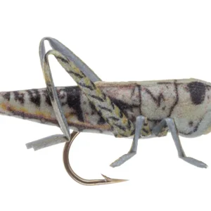 Vania Realistic Soft Leg Hopper Grey Grashüpfer Trockenfliege-