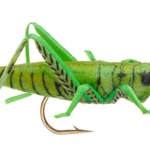 Vania Realistic Soft Leg Hopper Green Grashüpfer Trockenfliege-