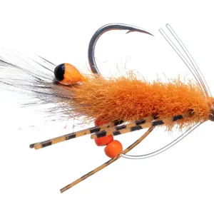 H2O Salzwasserfliege - Rolling Bead Fishient Crab orange-