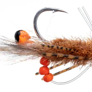 H2O Salzwasserfliege - Rolling Bead Fishient Crab redfish-