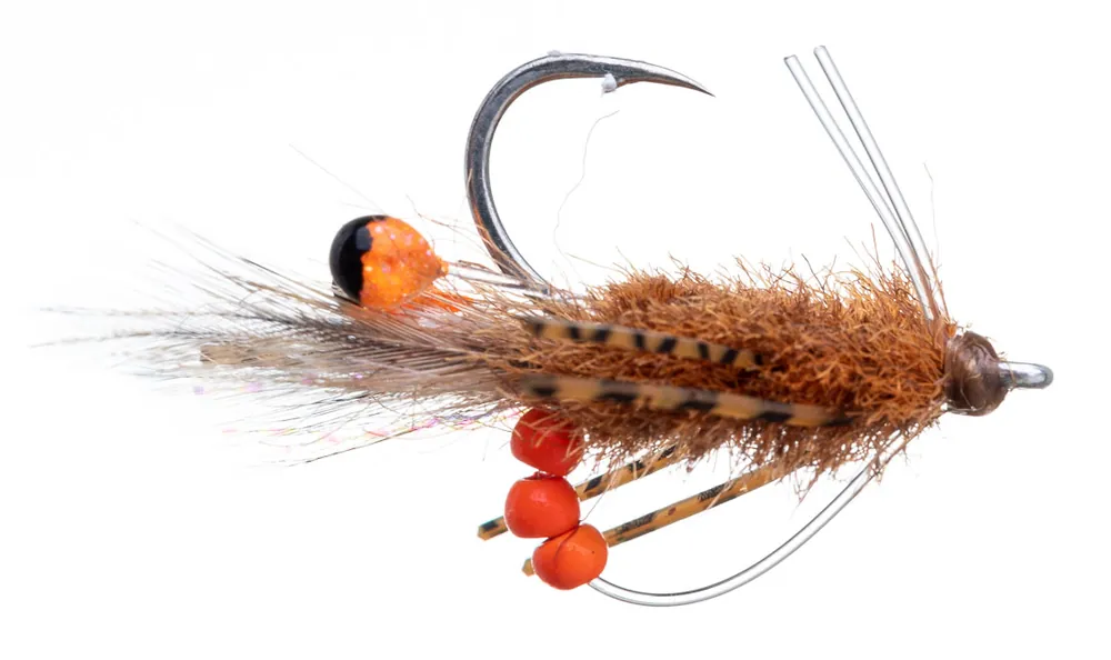H2O Salzwasserfliege - Rolling Bead Fishient Crab redfish-