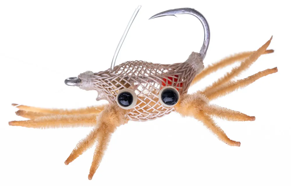Fishient H2O Salzwasserfliege - Flexo Crab tan-