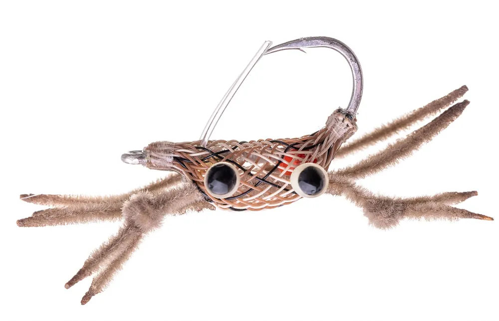 Fishient H2O Salzwasserfliege - Flexo Crab mottled brown-