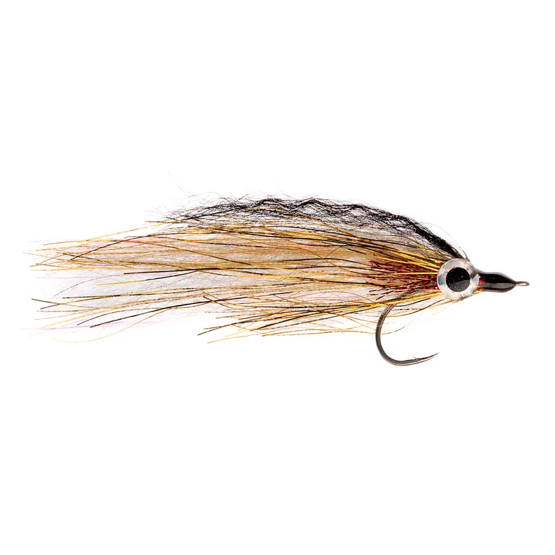 Fishient H2O Streamer - Flashy Profile Baitfish gold & black-