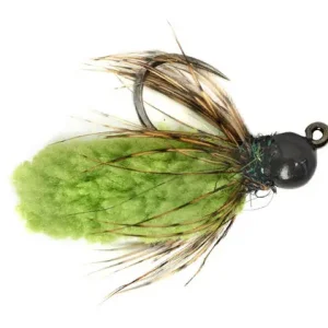 Fulling Mill Nymphe - Mop Fly Chartreuse Barbless-