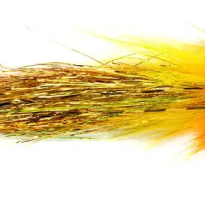 Fulling Mill Streamer - Whistler yellow & orange-