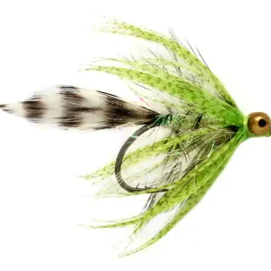 Fulling Mill Meerforellenfliege - Polar Magnus chartreuse by Claus Eriksen-