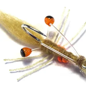 Fishient H2O Salzwasserfliege - James's Sand Prawn camel-