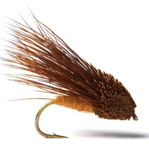 Guideline Trockenfliege - Streaking Caddis golden brown- 8