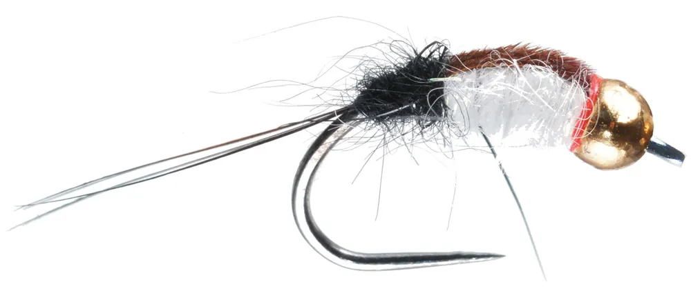 Soldarini Fly Tackle Nymphe - Black and White-