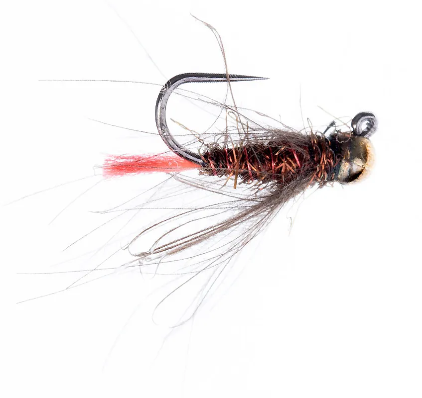 Soldarini Tungsten Jig Nymphe - Red Tag CDC- 10