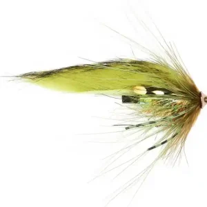Frödin Flies Tubenfliege Sea Trout Spey Series - Olive Z Spey-