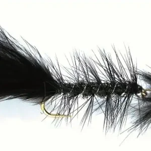 Fulling Mill Streamer - Lazy Bugger black-