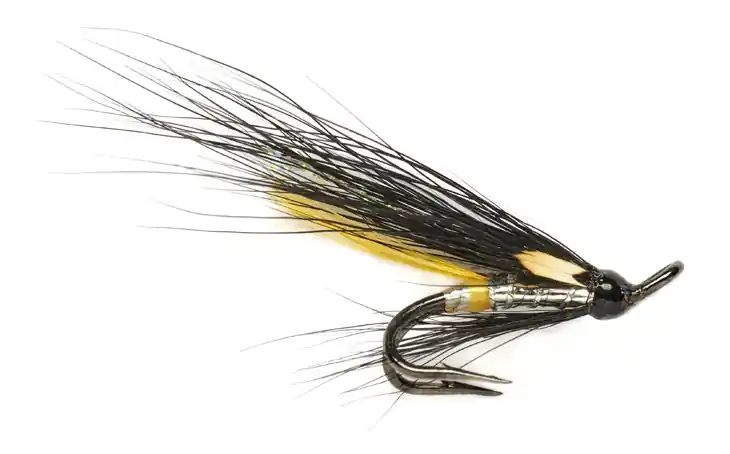 Fulling Mill Lachsfliege - Silver Stoat Micro Double-