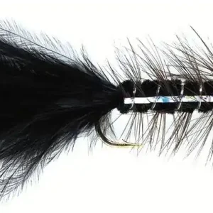 Fulling Mill Streamer - Golden Bullet All Black-