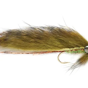 Fulling Mill Streamer - Olive Zonker Skullhead-                                                                                                                                                                                                                        4